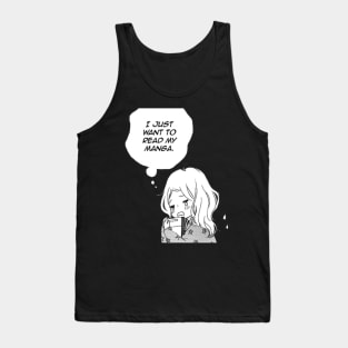 Manga Girl Tank Top